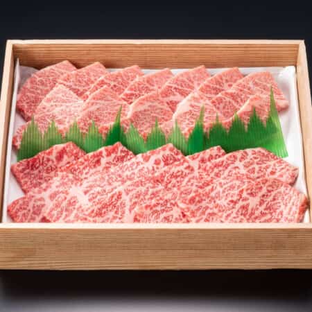 山形牛焼肉2種盛り（特上カルビ250ｇ＋上モモ焼肉250ｇ）｜西鎌倉でテイクアウト・デリバリーなら西鎌倉精肉店