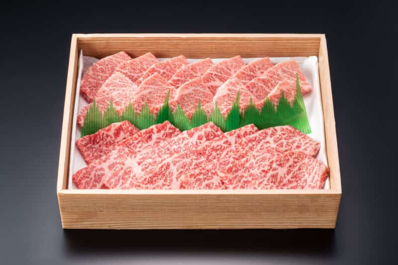 山形牛焼肉2種盛り（特上カルビ250ｇ＋上モモ焼肉250ｇ）｜西鎌倉でテイクアウト・デリバリーなら西鎌倉精肉店